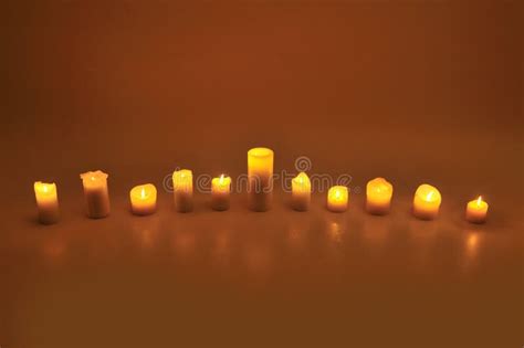 Eleven candles stock photo. Image of aroma, heat, christmas - 23004918