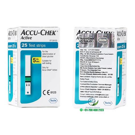 Mmol L Accu Chek Active Blood Glucometer Kit For Clinic At Rs