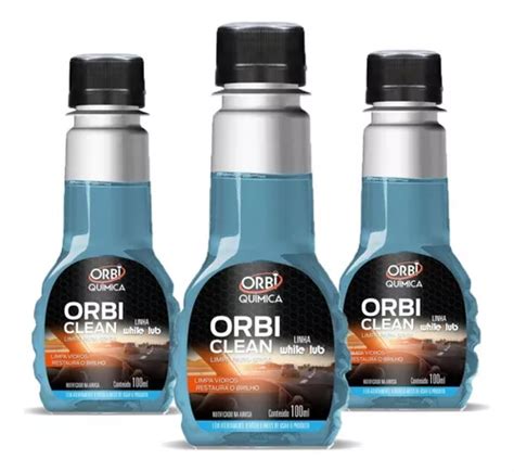 Limpa Vidros Para Brisa Orbi Clean Ml Janela Aditivo Parcelamento