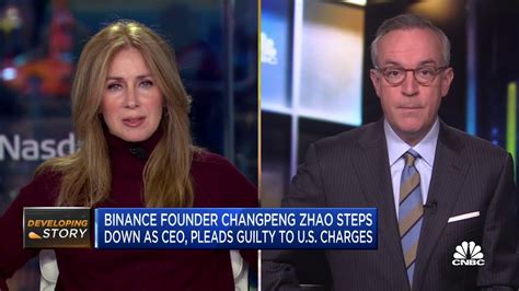 Binance Founder Changpeng Zhao Steps Down As Ceo Pleads Guilty To U S