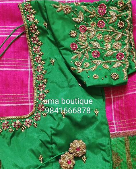 Pin By Arunachalam On Ariorke Hand Work Blouse Design Embroidery