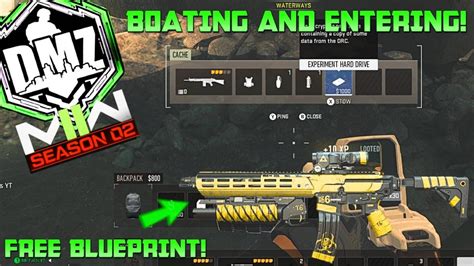 NEW MW2 DMZ BOATING AND ENTERING FREE HARZARD M13 BLUEPRINT HOW TO