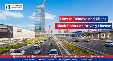 Black Points System In Dubai How To Remove And Check Black Points On