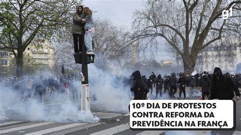 França enfrenta 10º dia de protestos contra a reforma da Previdência