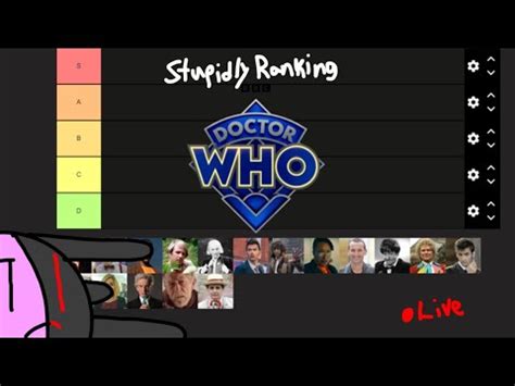 Ranking The Doctor S Regenerations Based Off Of Idiotic Things With You