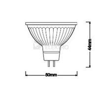 LED žárovka GU5 3 MR16 OSRAM PARATHOM 3 8W 35W neutrální bílá 4000K