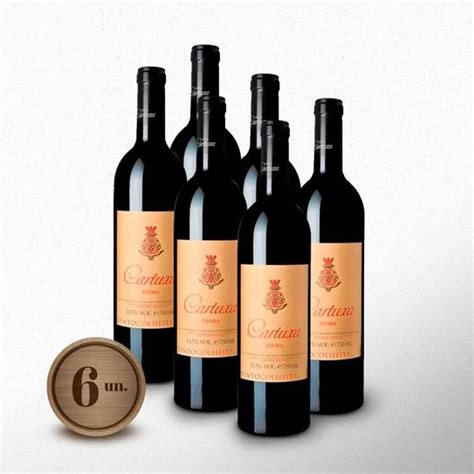 Vinho Cartuxa Colheita Tinto 750ml Caixa 06 Unidades Vinho