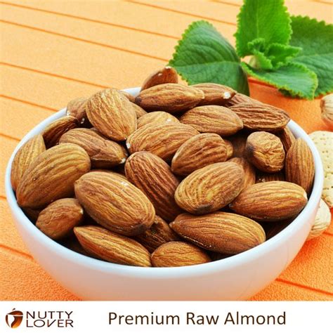 Kg Natural Raw Almond Usa Nut X Gram Nutty Lover