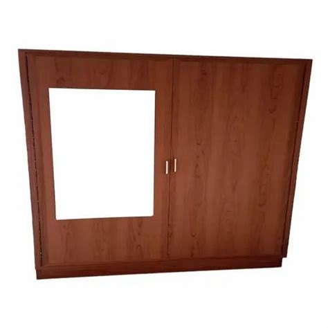 Brown Hinged PVC Cupboard With Loft Coverings For Home Number Of