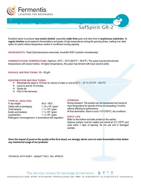 SafSpirit GR2 en | PDF | Cooking, Food & Wine