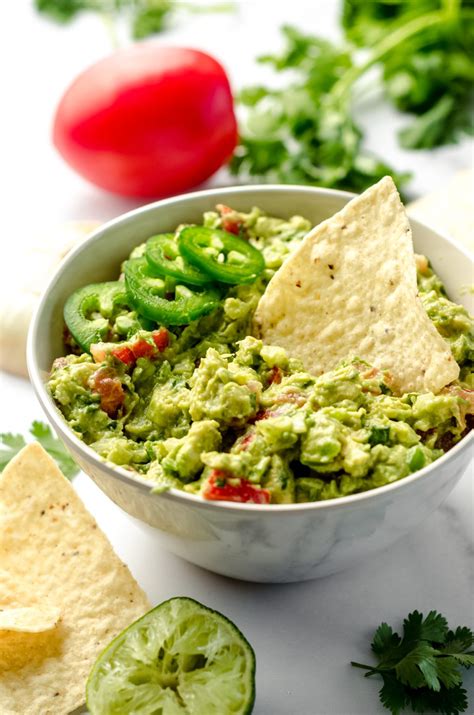 The Best Fresh Homemade Guacamole Recipe Fresh April Flours