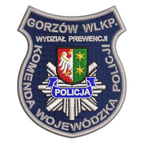 Gorz W Wlkp Naszywka Policja Komenda Wojew Dzka Policji Gorz W Wlkp