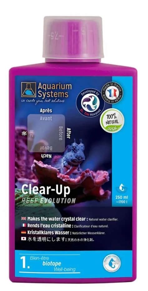 Aquarium Systems Reef Evolution Clear Up 250ml Buzzard Reptile