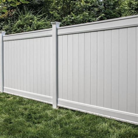 Freedom Emblem 6 Ft H X 8 Ft W White Vinyl Fence Panel Lowes Com Artofit