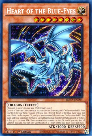 Heart Of The Blue Eyes Yu Gi Oh Card Of The Day Pojo