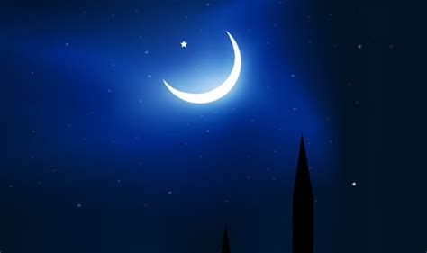 Chand Mubarak The Eve Of Muslim Festival Of Eid Ul Fitr India