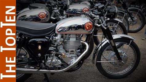 Top 10 Classic British Motorcycles | Reviewmotors.co