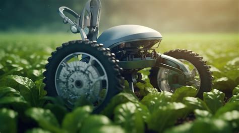 Concepto De Agricultores Rob Ticos Inteligentes Agricultores De Robots