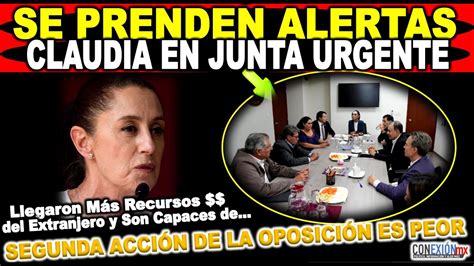 Junta Urgente Claudia Y Sus Coordinadores Lleg Legi N Extranjera