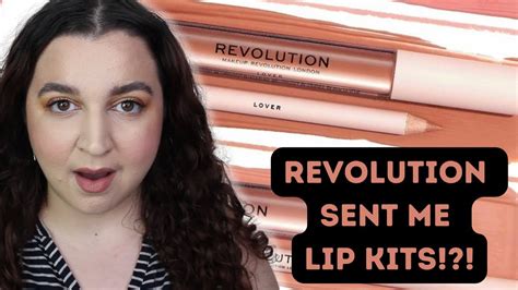 Makeup Revolution Lip Kit Swatches Saubhaya Makeup