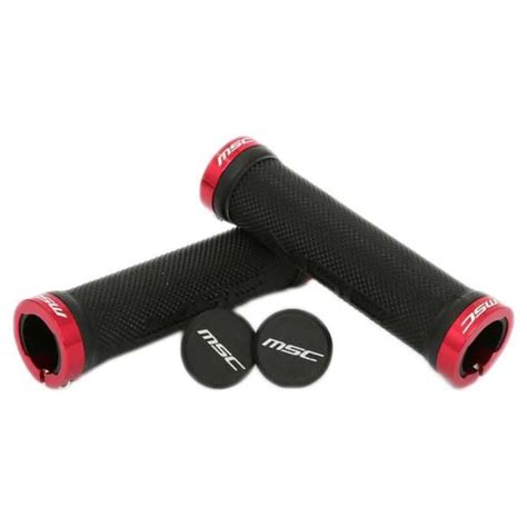 MSC Lock Binders Grips Red Bikeinn