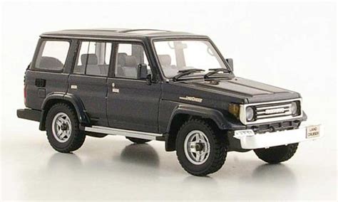 Coche Miniatura Toyota Land Cruiser Hi Story Bleugris Rhd