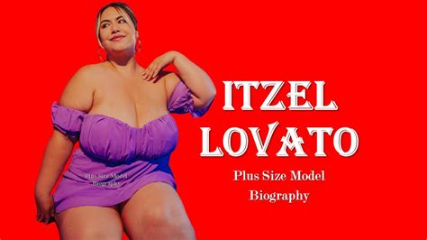 Itzel Lovato American Plus Size Model Biography Relationship