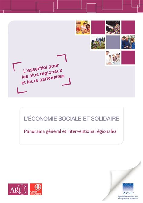 Calam O Economie Sociale Et Solidaire Les R Gions Investissent