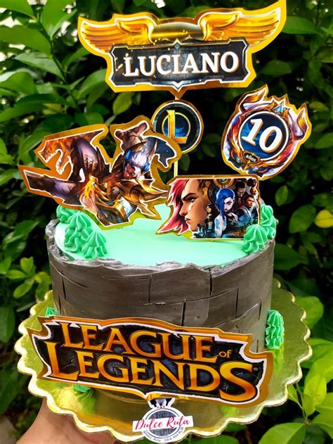 Lol League Of Legends Tortas Tem Ticas Tortas Pasteles