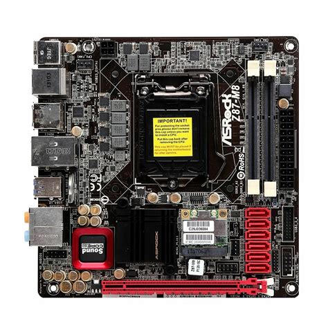 Asrock Z M Itx Socket Moederbord Dealstunter Nl