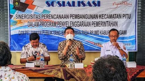 Sosialisasi Di Desa Cantel Feligia Agit Terima Keluhan Soal Kelangkaan