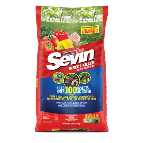 Sevin Insect Killer Lawn Granules 20 Lb