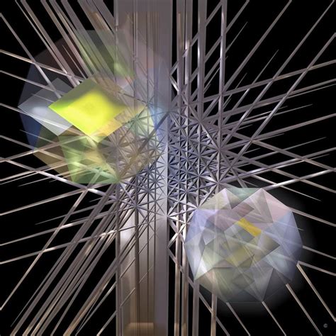 5 Dimensional Cube Digital By Jean Constant Saatchi Art