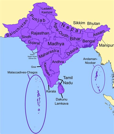 United India Map