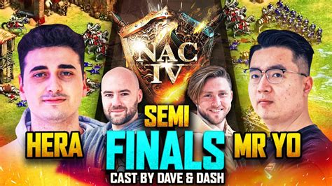 NAC 4 HERA Vs MR YO In SEMIS DASH And DAVE Casting YouTube