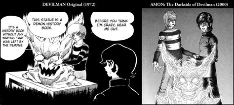 Devilman Manga Vs Amon Manga 2 By Joaocouto On Deviantart