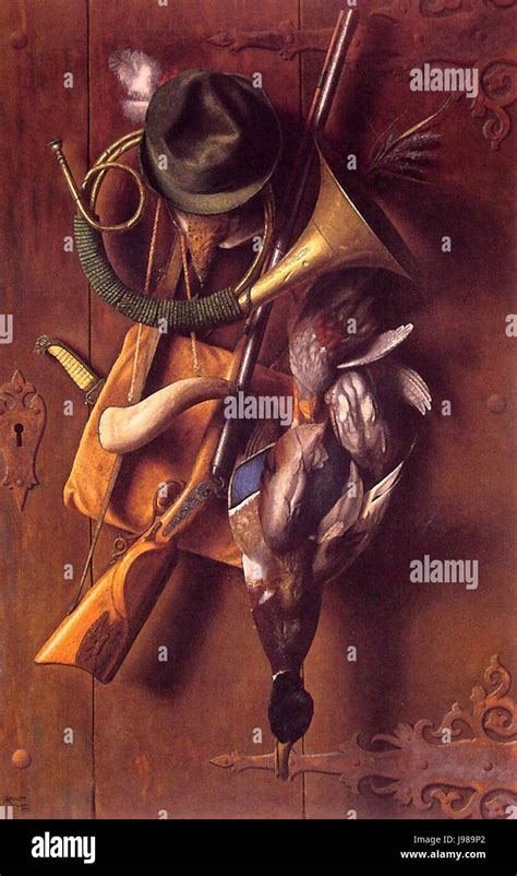 William Michael Harnett After The Hunt 1883 Stock Photo Alamy
