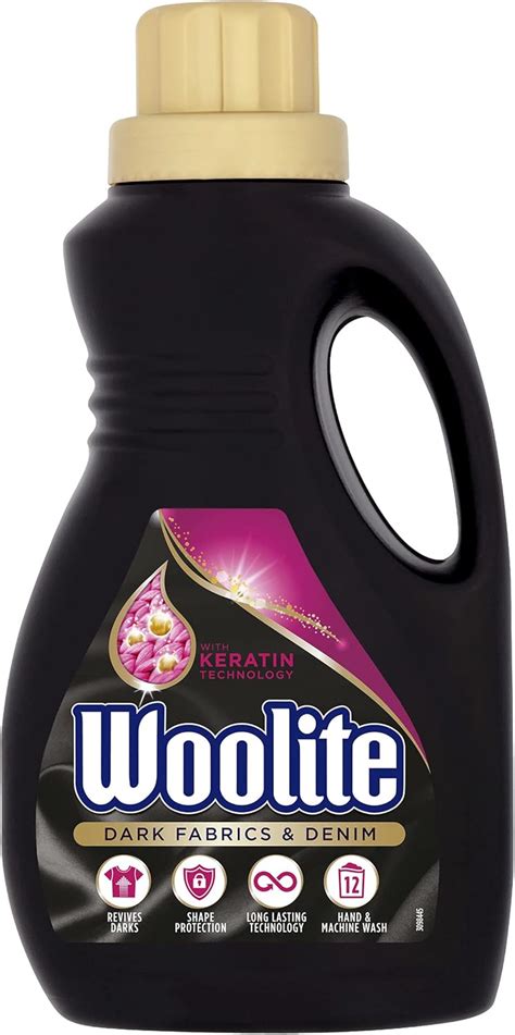 Woolite Laundry Detergent Liquid Dark Fabrics Denim Hand Machine