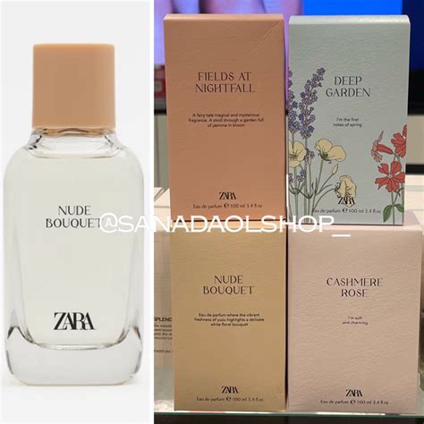 Jual PARFUM ZARA Woman Isi 1 100ml EDP NUDE BOUQUET Fields At