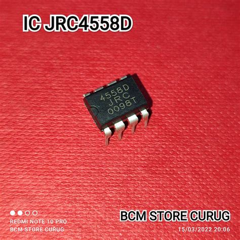 NJM4558D JRC4558D JRC 4558D OPAMP OP AMPS CHIP IC BB22 Lazada Indonesia