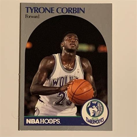 NBA HOOPS | Toys | 99 Nba Hoops Minnesota Timberwolves Tyrone Corbin ...