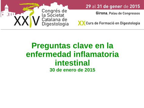 PDF Preguntas Clave En La Enfermedad Inflamatoria Intestinal