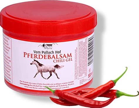 Vom Pullach Hof Paardenbalsem Voordeelset Menthol Gel Ml Chili