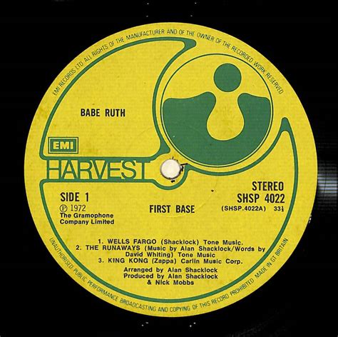 Yahoo オークション e0407 LP 英 Babe Ruth First Base A 1 B 1