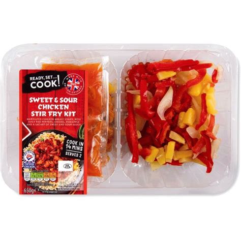 Asda Classic Sweet Sour Chicken Stir Fry Kit G Compare Prices