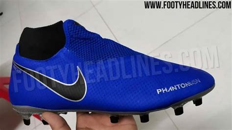 Blue Black Silver Nike Phantom Vision 2018 2019 Boots Leaked