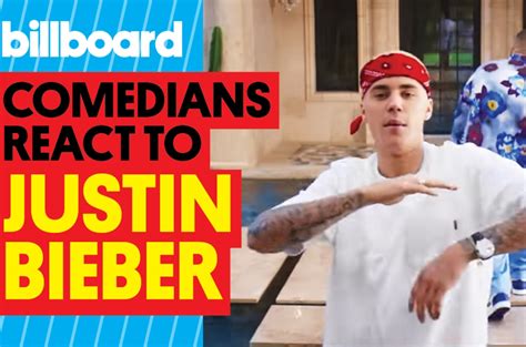 Justin Biebers Music Videos Watch Comedians React To His Haircut