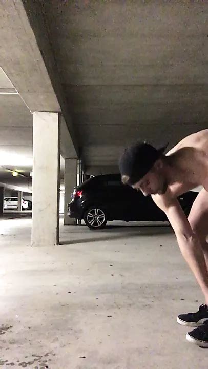 German Boy Naked Outdoor Parking Garage Cum Jerk Off Xhamster