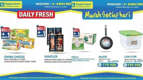 Katalog Promo Jsm Hypermart Hari Ini Jumat November Sosis