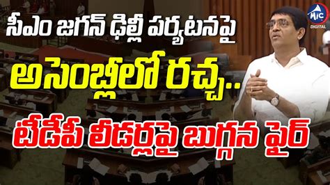 Ap Finance Minister Buggana Rajendranath Slams Tdp Over Cm Jagan Delhi